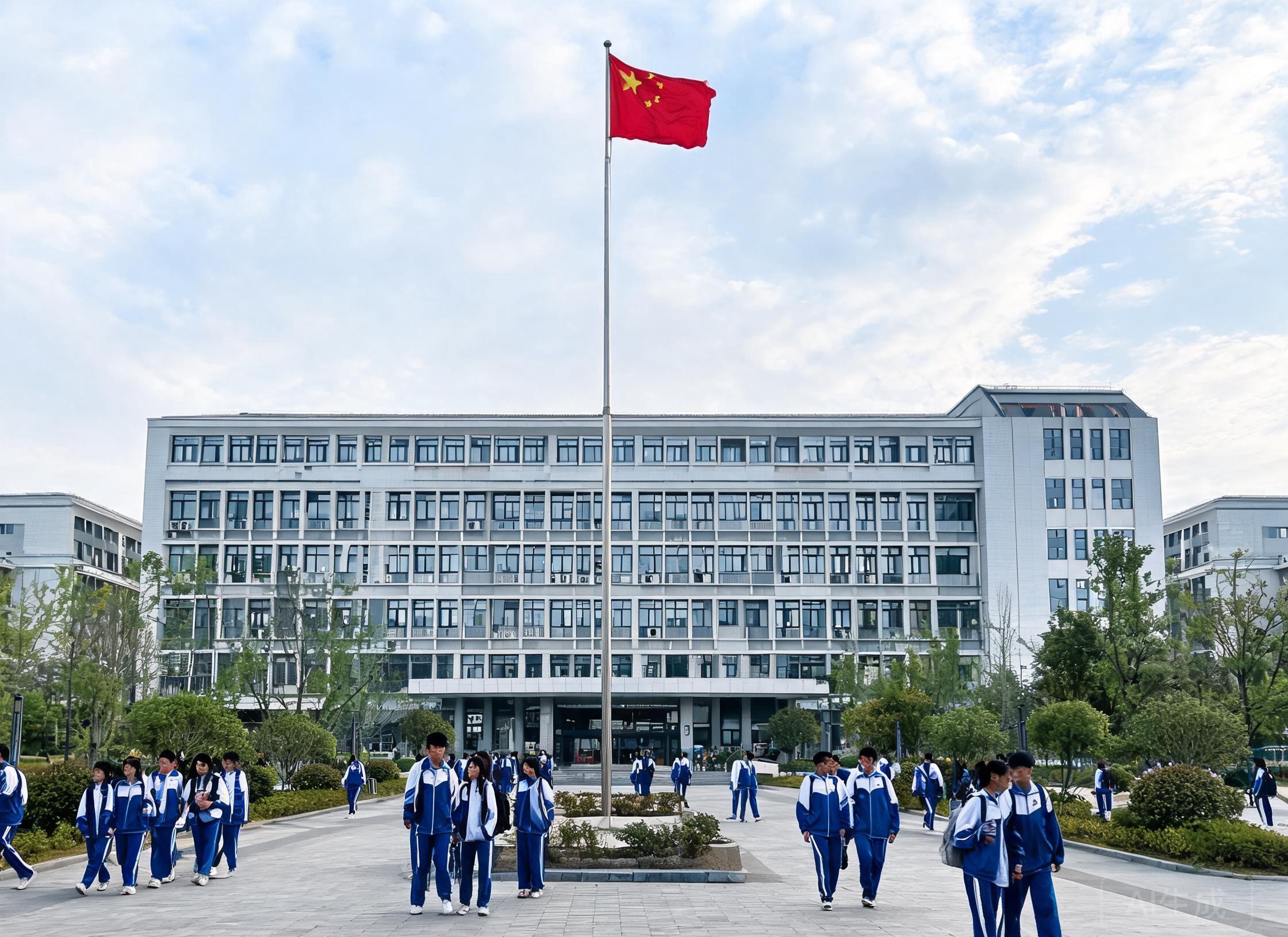 明德中学校园新闻照片