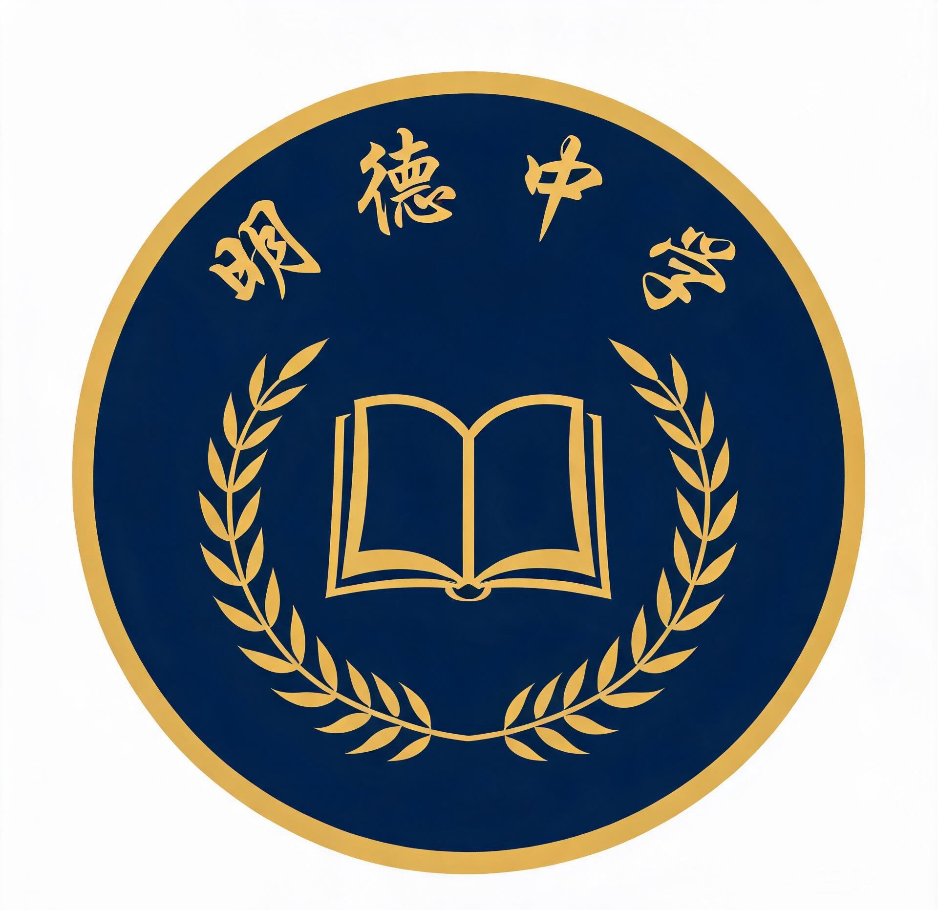 明德中学校徽